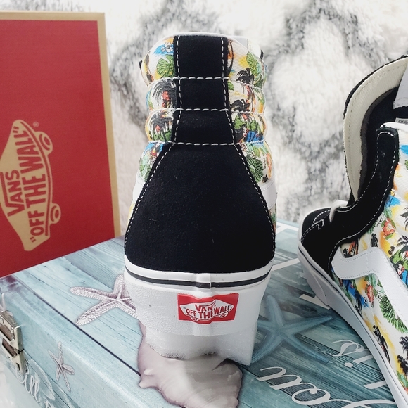 Vans Aloha Sk8-HI Palm Trees 🌴🌳 - Picture 8 of 14